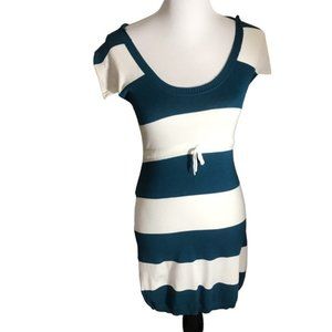 NaNa Fashion Women's Knitted Sweater Dress Size L Slim Bodycon Party Midi Dress